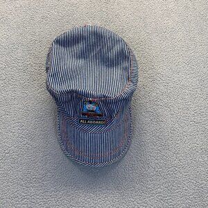 Thomas and Friends Railroad Boys Adjustable Striped Train Conductor 90s One Size